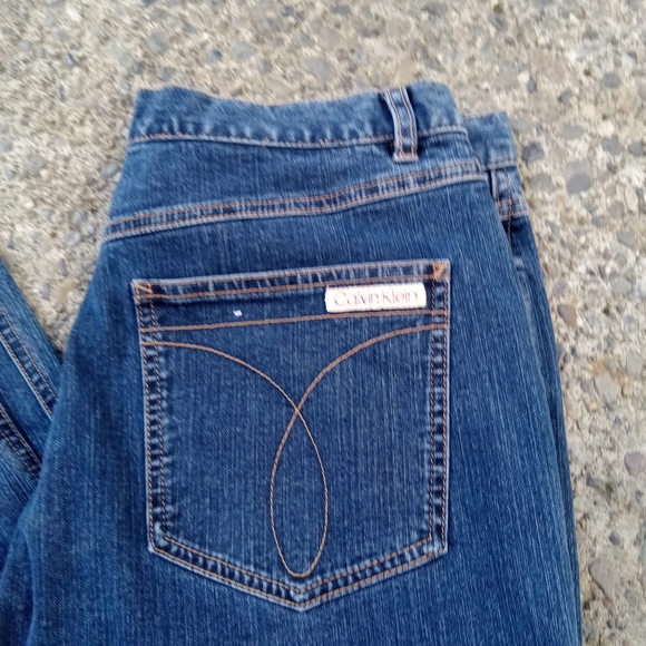 Straight leg Calvin Klien Denim Jeans size 12 - Picture 2 of 8